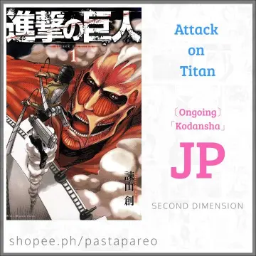 Buy Attack On Titan Manga Volume 1 Online | Lazada.Com.Ph