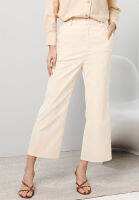 Zalia - Straight Cut Kick Flared Trousers