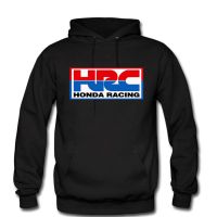 HRC Honda รถแข่งของเล่นรถจักรยานยนต์แฟนๆมีฮู้ดผู้ชายเสื้อผ้าแฟชั่นอบอุ่นผ้าฝ้ายคุณภาพสูงฤดูหนาว