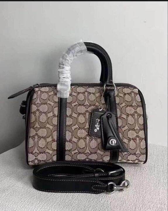 coach authentic top grade medium leather doctors bag handbag body bag