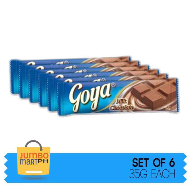 GOYA MILK CHOCOLATE 35G / PACK OF 6 | Lazada PH