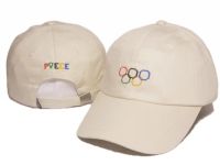 2022 spring tide of men and women to travel South Korea rings ONE embroidery joker soft khaki sunshade cap sequence