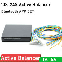 Smart APP 10S -24S 4A Active Equalizer Balance Energy Transfer Board W Bluetooth 13S 14S 16S 20S แบตเตอรี่ลิเธียม Li-On Lifepo4