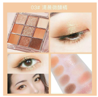 novo eyeshadow อายแชโดว์ 9 สี พาเลททาตา เม็ดสีชัด ติดทน กันน้ำ**ของแท้ พร้อมส่ง