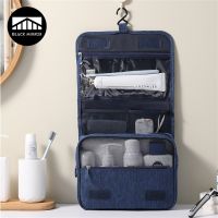 Portable Toiletry Washbag with Hanging Hook Waterproof Women Bathroom Cosmetic Storage Bag Large Capacity Travel Men Makeup Case