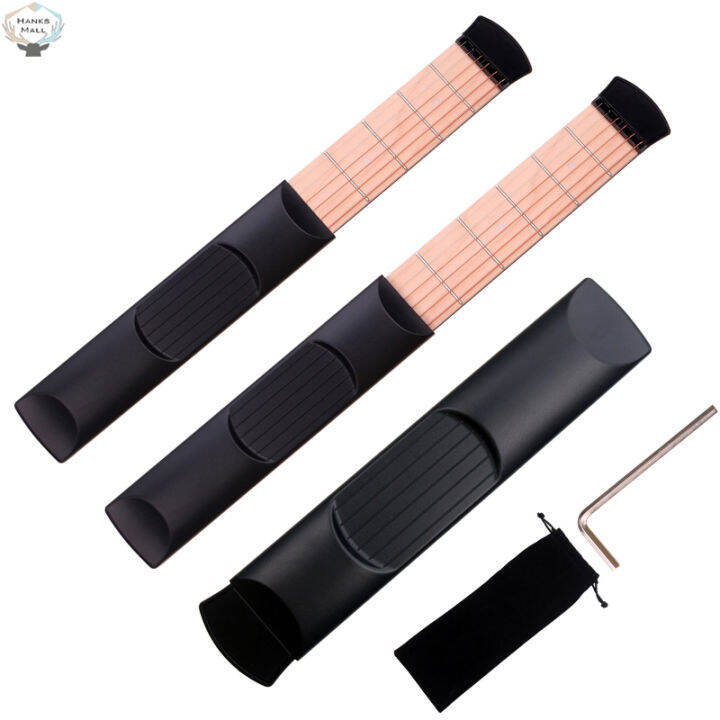 Hk Pocket Acoustic Guitar Practice Tool Left Handed Chords Trainer 4 Fret 6 Fret Fingerboard 2552