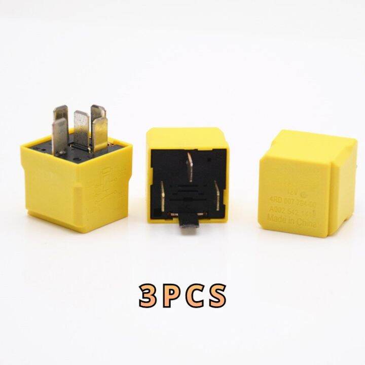 3PCS 4RD 007 794 12VDC Car Relay For Mercedes Benz Original Hella A/C