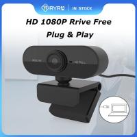 ZZOOI RYRA Full HD 1080P Web Camera Autofocus Webcamera With Microphone USB 360° Web Cam For PC Computer Mac Laptop Desktop YouTube