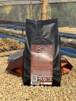 เมล็ดกาแฟ เม็ดไซต์ C เมล็ดกาแฟคั่ว Arabica 100 % เกรด C by Phu Langka coffee bean (คั่วเข้ม) 250 กรัม