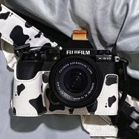 【Original import】 Fuji XS10 Camera Case XE4 Cartoon XT4 Half Set of 3 Leather Cases XT30IIXT200 Base XA7 Cute 5