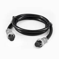 Customizable 1m 2m Extension Wire GX12 LED Waterproof Electrical Female 2 Plug Aviation Connector Adapter M12 2 3 4 5 6 7 Pin