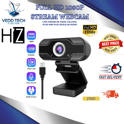 HEATZ STREAM WEBCAMERA FULL HD 1080P Lazada
