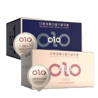 ถุงยางอนามัย OLO (10ชิ้น/1กล่อง) แบบบาง ขนาด 0.01 มิล **ไม่ระบุชื่อสินค้าหน้ากล่อง** ราคาถูก / ส่ง