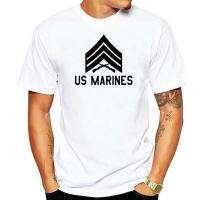 Us Marines E5 Sargento Sgt Rank Camiseta Cor Tamanho Escolha Mat0032 Gildan