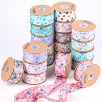 【hot】！ 10 Yards 38MM Color/Wave Point/Wavy/Straight Hair Bows Crafts Accessories YM2023052203