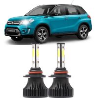 2PC Bright 6000K สีขาว9005 LED ไฟสูงไฟฉายคาดศีรษะไฟหน้าสำหรับ SUZUKI VITARA(LY) ปี2015-2021