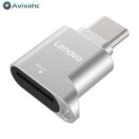 Lenovo D201 USB C TF Card Reader Type C ถึง TF Card Reader สำหรับโทรศัพท์แล็ปท็อป