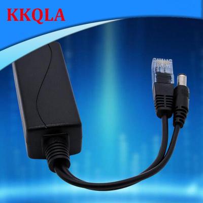 QKKQLA Wifi Injector Cable Wall Plug Power Source 48V To 12V Poe Splitter Connector Power Adapter Injector Switch For Ip Camera