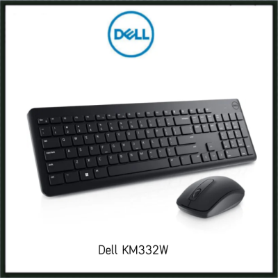 ไร้สายของ Dell แป้นพิมพ์และเมาส์ KM3322W อังกฤษของเรา