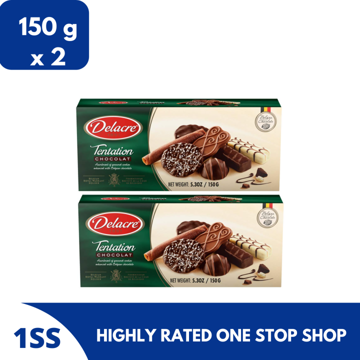 Delacre Tentation Cookies, 150g set f 2 Lazada PH