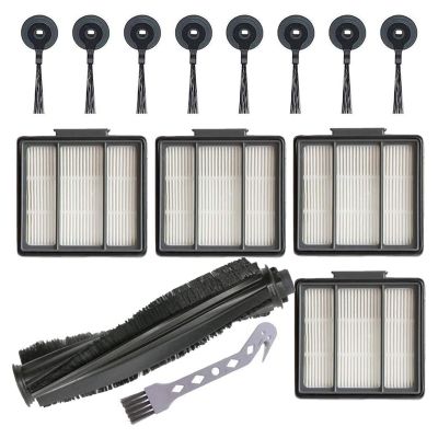 HEPA Filter Main Side Brush Cleaning Tools for Shark ION Robot R85 RV850 RV850BRN RV850WV S87 RV851WV RV700 N RV720 N
