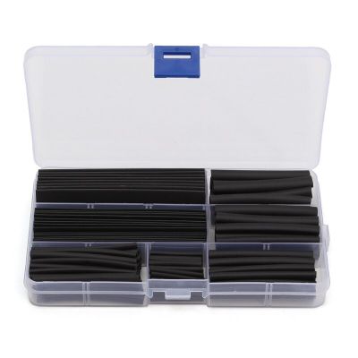 150PCS Heat Shrink Tube Tubing Wire Wrap Assortment Tubing Electrical Insulation Materials &amp; Elements Cable Management