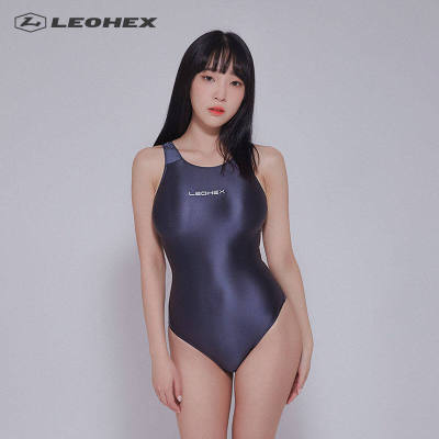 LEOHEX ชุดว่ายน้ำผู้หญิงปกปิดหน้าท้องดูผอมรุ่นใหม่เซ็กซี่เกาหลี ins ชุดว่ายน้ำวันพีชสามเหลี่ยมเงาเซ็กซี่ที่นิยมในโลกออนไลน์