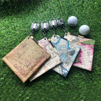 Pilamalleus Korean-Style Map Print Golf Cloth Golf Towel Golf Towel