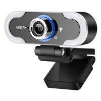 Webcam With Fill Light USB Computer Camera 1080P Manual Focus USB 2.0 With Microphone For MAC, Vista, Win7 810