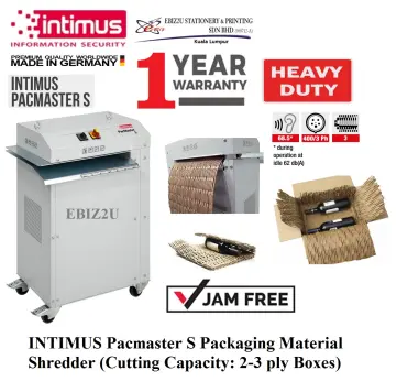 Intimus Pacmaster Cardboard Packing Material Warehouse Shredder