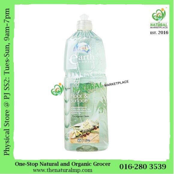 Earth Choice Floor & Surface Cleaner Eucalyptus Clean 1L Lazada