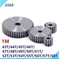 1เฟืองแม่พิมพ์45ฟันเฟืองเล็กเหล็กและแร็คเกียร์ตรงเกียร์มีความหนา10มม. ล้อเฟือง43ถึง58รูฟัน