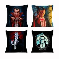 【LZ】 Cushion Cover Dracula Pillow Cases Anime Chair Car Sofa Pillow Cover Home Decorative Pillow SJ-343