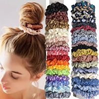 【HOT】 20pcs Intestine Shaped Hair Ties Elastic Hairband Fabric Hairbands Accessories Ponytail Holder Ropes