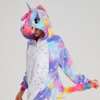 Adult Animal Pajamas Women Kigurumi Unicorn Sleepwear Onesie Pyjama Anime Cartoon Overalls Winter Nightie Cosplay One Piece