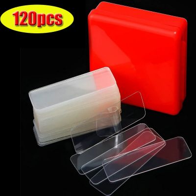 ❄☍ 120PCS Reusable Magic Double Sided Tape Self-Adhesive Transparent Pvc Tape Wall Stickers Waterproof Nano Clear Double Face Tape