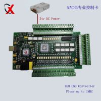 ℗ Free shipping 3 Axis USB CNC USBCNC Stepper Motor Controller Card MACH3 1 MHz 24V Input for CNC Milling Machine