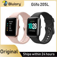 Blulory Smart Watch Glifo 205L No GPS Sport Waterproof IP68 Monitor Smartwatch Bluetooth4.2 watches Mens  Women