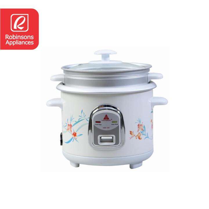 Hanabishi HRC10FS 1L Rice Cooker (White) Lazada PH