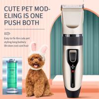 ◘♣ Dog Shaver Electric Pet Hair Cutter Teddy Cat Shaving Dog Fur Professional Electrical Hair Cutter Trimming Pet Grooming Kit