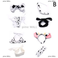 pime MALL หนังวัวเซ็กซี่ชุดคอสเพลย์ชุดว่ายน้ำอะนิเมะชุดบิกินี่ชุดชั้นในและถุงน่อง