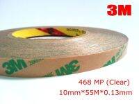 【NEW】 3M, 10Mm * 55M 0.13Mm ความหนา468Mp 200mp กาวเทปกาวสองหน้าสำหรับป้ายโลหะแผงพลาสติก LCD พันธบัตรโฟม