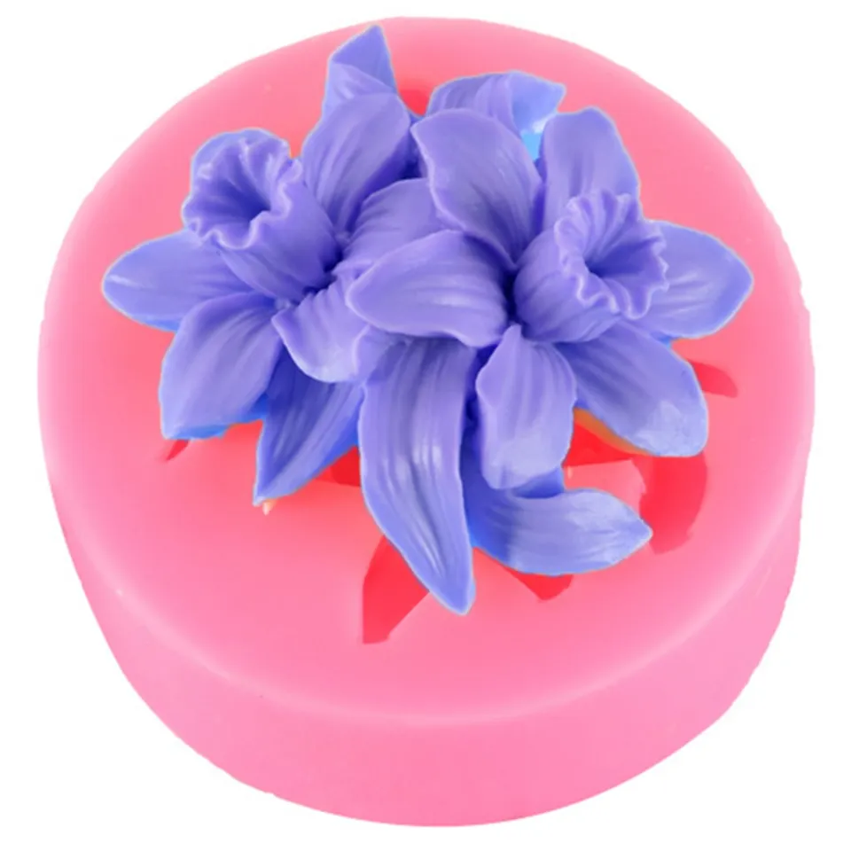 Silicone Mould / Rose branch Big / Sugarcraft Cake Decorating