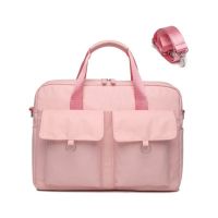 Mens and Womens Handbags Office Travel One-Shoulder Laptop Bag Notebook Carrying Bag 15.6-Inch