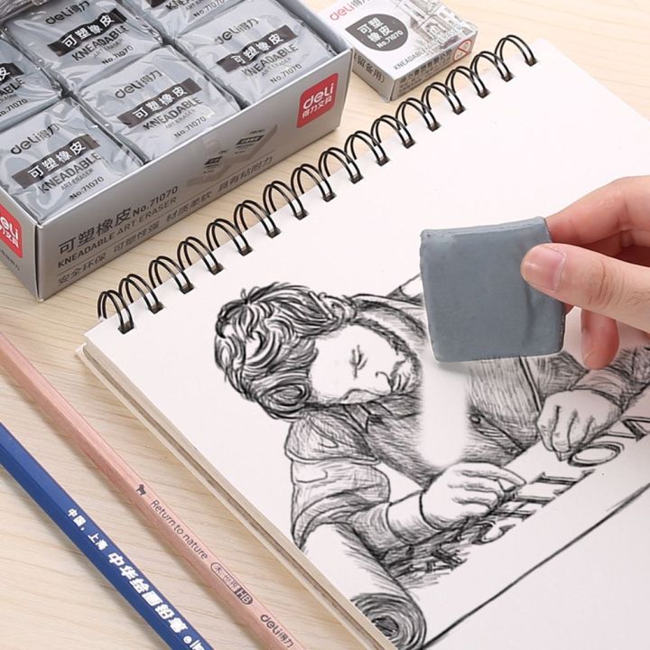 Plasticity Soft Rubber Eraser Student Drawing Sketch Highlight Novelty  Pencil