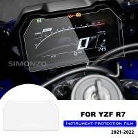 ❄✎รถจักรยานยนต์ YZF แดชบอร์ด R7รถปกป้องหน้าจอสำหรับยามาฮ่า R7ดัดแปลงแผงหน้าปัด LCD TFT ฟิล์มป้องกันป้องกันรอยขีดข่วน