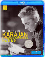 Karajan Beethoven Facehony Nos 5และ9 (บลูเรย์ BD25G)