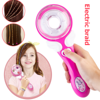 Girls Electric Automatic Hair id DIY Stylish iding Hairstyle Tool Twist ider Machine Weave Roller Pretend Kids Toys