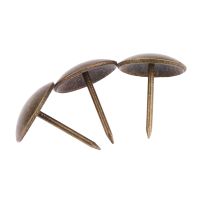 ∏◙❦ 10pcs Antique Bronze Upholstery Nails Tack Stud Pushpin Decor Furniture Hardware Sofa Jewelry Box Door 20x25mm