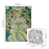 Mucha - Daydream, 1897 Wooden Jigsaw Puzzle 500 Pieces Educational Toy Painting Art Decor Decompression toys 500pcs